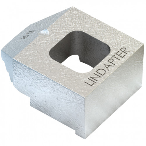 Fissaggi per rotaie LINDAPTER® Tipo BR M12 corto Zincato a caldo