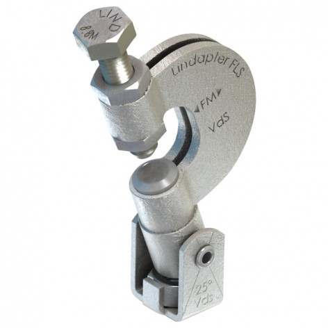 M10 Tipo FLS Morsetto girevole zincato bianco - LINDAPTER® - LINDAPTER® Morsetto girevole
