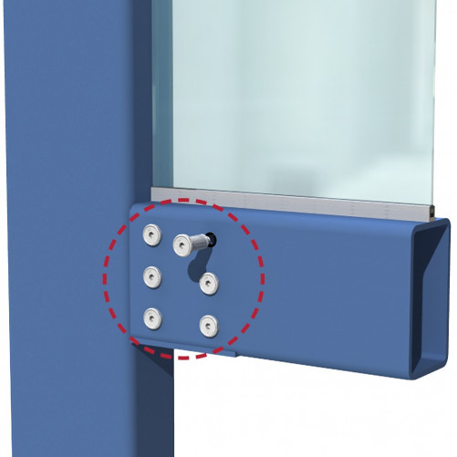 Hollo-Bolt LINDAPTER® Tipo HB Testa della vite svasata M16 Misura 2 Acciaio inox