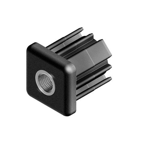 INSERT FILETE POUR TUBES CARRES 40X40X2.0 REF 098V402016