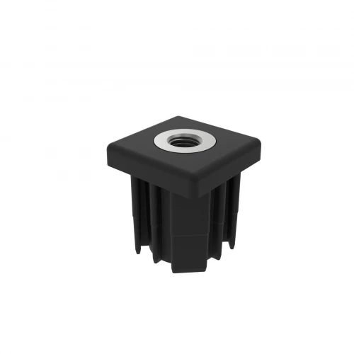 INSERT FILETE POUR TUBES CARRES 40X40X2.0 REF 098V402010