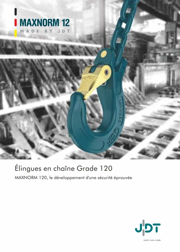 Élingage et arrimage en chaîne Grade 120 - JDT