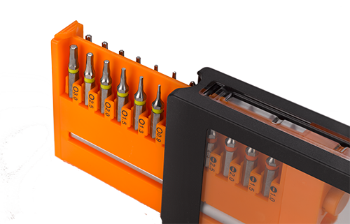 Set di punte "mini" n. 929MB-25 AMF® Codice 48264