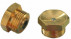 Ingrassatore esagonale «&nbsp;Lub&nbsp;» DIN 3405 M10 X 1,00 ottone