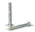 Vite a testa esagonale parzialmente filettata ISO 4014 M10 X 1,50 X 100mm cl.8.8 zincata a caldo