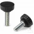 MANOPOLA A SPALLA FILETTATA CORTA RIF. H171-25M06X10