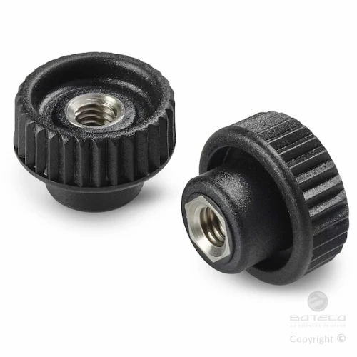 MANOPOLA CAVA CON INSERTO NON FILETTATO RIF. H765-21M06