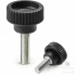 BOUTON MOLETE CREUX FILETE REF H766-26M6X20