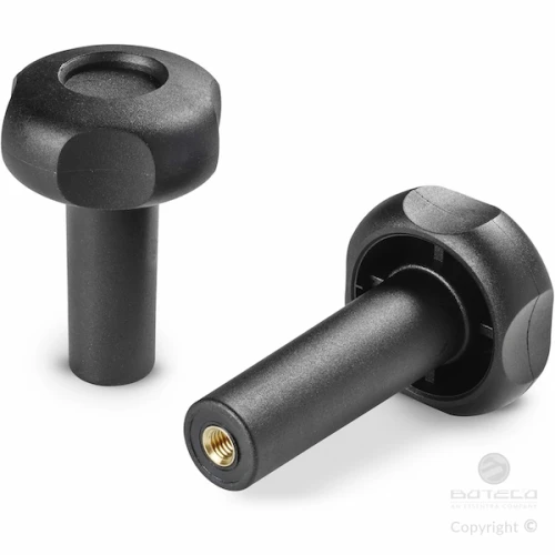 BOUTON 4 LOBES EPAULE LONG A INSERT REF G734-30T25M06