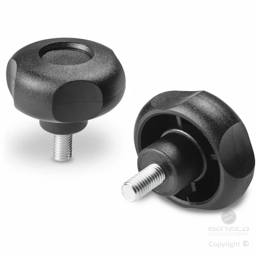 BOUTON 4 LOBES FILETE REF G732-20M05X16