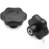 BOUTON 6 LOBES A EMMANCHEMENT REF F176-30D06