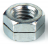 Dado esagonale autobloccante in metallo con scanalatura H100 NFE 25411 M6 X 1,00 R60 zinco-cromo 3 150hBS