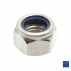 Dado esagonale autobloccante (anello non metallico) M16 X 1,50 acciaio cl.10 Zinco nichel NYLSTOP® passo fine