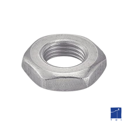 Dado esagonale Hm DIN 439 M6 X 1,00 acciaio zincato, bianco