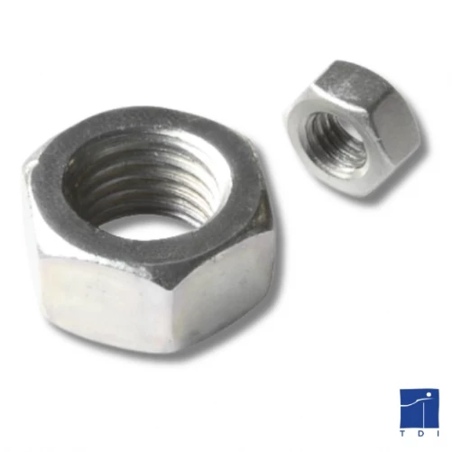 Dado esagonale HU DIN 934 M6 X 1,00 acciaio cl.l12l