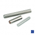 Perno scanalato con scanalatura progressiva invertita su metà della lunghezza ISO 8741 16 mm X 30 mm acciaio zincato bianco