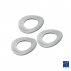 Rondella elastica ondulata a quattro onde Ecotri® ONDUFLEX® 22mm acciaio zincato