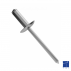 Rivetto cieco a testa piatta in acciaio inox Ø 3,2 X 10 INOX/INOX REF BRALO 01260003210