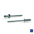 RIVET AVEUGLE TF120° Ø 2.4 X 10 ALU/ACIER 6-8 REF BRALO 01020002410