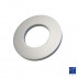 Rondella a piastra spessa DIN 7349 10mm acciaio 100HV zincato bianco