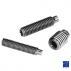 Vite a testa esagonale DIN 915 M4 X 0,70 X 5mm Acciaio inox A2