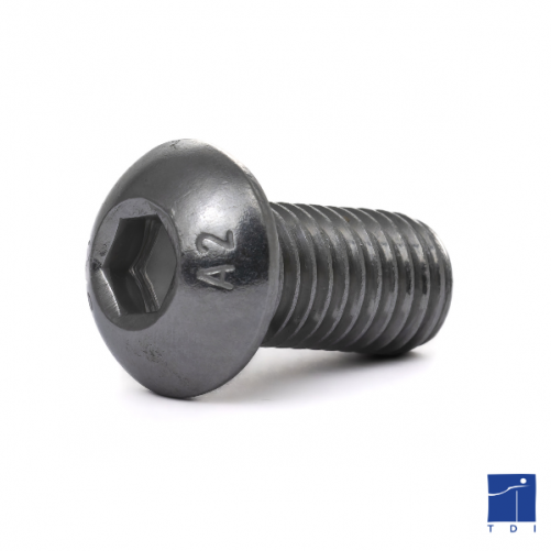 Vite a testa esagonale ISO 7380 M8 X 1,25 X 30 mm acciaio inox A2