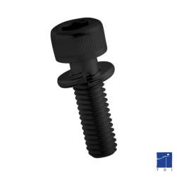 ISO 4762 avec rondelle imperdable DIN 6908