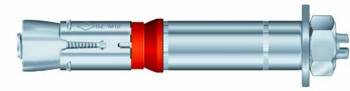 Bullone di sicurezza SZ-B 24 mm X 0 mm X 137 mm MKT® in acciaio zincato