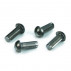 Testa tonda scanalata ISO 8746 1,6 mm X 5mm acciaio dolce XC10