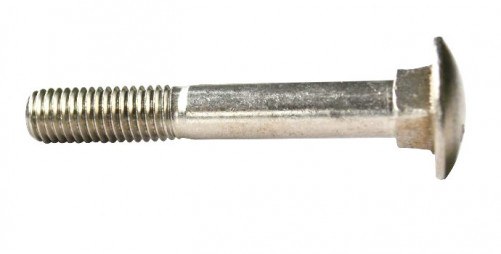 Viti a testa quadrata DIN 603 M8 X 1,25 X 30 mm Acciaio inox A2