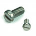 Viti a testa cilindrica con intaglio DIN 84 M3 X 0,50 X 10 mm Acciaio inox A4