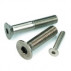 Vite a testa svasata con esagono incassato DIN 7991 M10 X 1,50 X 16mm Acciaio inox A4-70