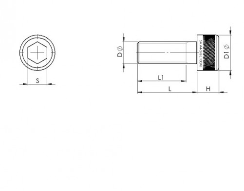 Vite a testa esagonale ISO 4762 M12 X 1,75 X 50 mm Acciaio inox BUMAX 109® 316L100