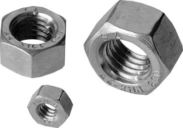 Dado esagonale ANSI B.18.2 1/4NC - 20 filettature acciaio inox 316L 80 BUMAX 88