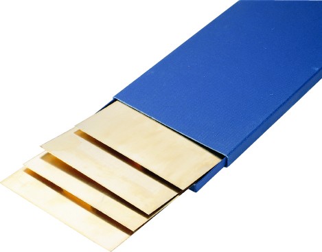 ALBATRE sacchetto di precisione in lamina 150mm X 500mm X 0,10mm ottone