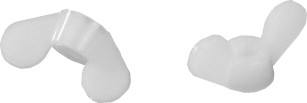Dado ad alette M5 X 0,80 nylon