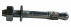 Perno di ancoraggio ad anello B 10 mm X 30 mm X 105 mm acciaio zincato bianco