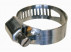 Morsetto a nastro con foro larghezza 14mm Ø212 a 232mm acciaio inox 430