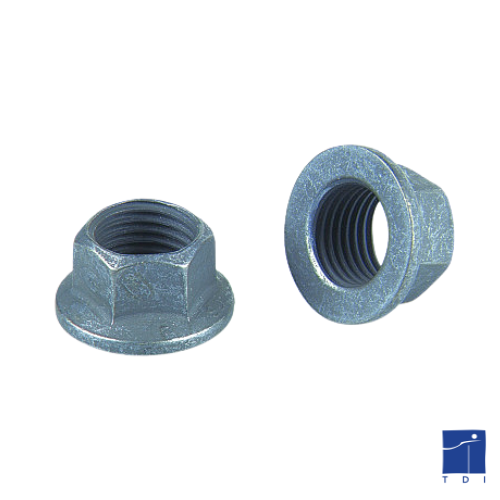 PH105/JM M4 X 0,70 acciaio inox MPa argentato 5µm Dado esagonale autobloccante SIMLOC® interamente in metallo