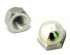 Dado M10 X 1,50, acciaio zincato bianco