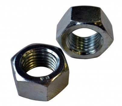 Dado esagonale HU DIN 934 M3 X 0,50 acciaio cl.l8l zincato bianco