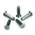 Punta svasata incassata ISO 8747 2,5 mm X 10 mm acciaio dolce XC10