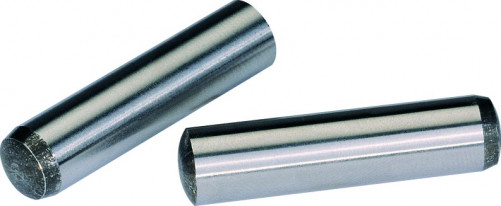 Perno cilindrico temprato e rettificato DIN 6325 4mm X 20mm in acciaio