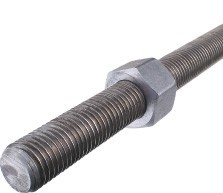Barra filettata per alte temperature DIN 976 B M33 X 3,50 1000 mm Acciaio 42CDV4