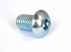 Vite a testa cilindrica con esagono incassato ISO 7380 M4 X 0,70 X 10mm cl.10.9 zincata bianca