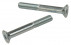 Vite a testa svasata con esagono incassato DIN 7991 M10 X 1,50 X 16mm cl.10.9 zincata bianca