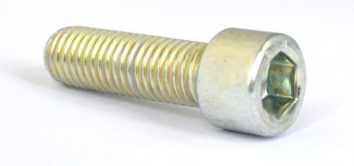 Vite a testa cilindrica con esagono incassato DIN 912 M4 X 0,70 X 20 mm cl. 10,9 zincata Ecotri