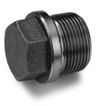 Tappo di scarico a testa esagonale DIN 910 M24 X 1,50 acciaio cl.5.8 fosfatato