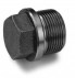 Tappo di scarico a testa esagonale DIN 910 1/8GAZ acciaio cl.5.8 fosfatato