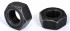 Dado esagonale HU ISO 4032 M10 X 1,50 acciaio dolce zincato nero